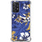 NFL Baltimore Ravens Tropical Print Galaxy A72 5G Clear Case